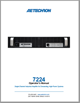 7224 Operator's Manual