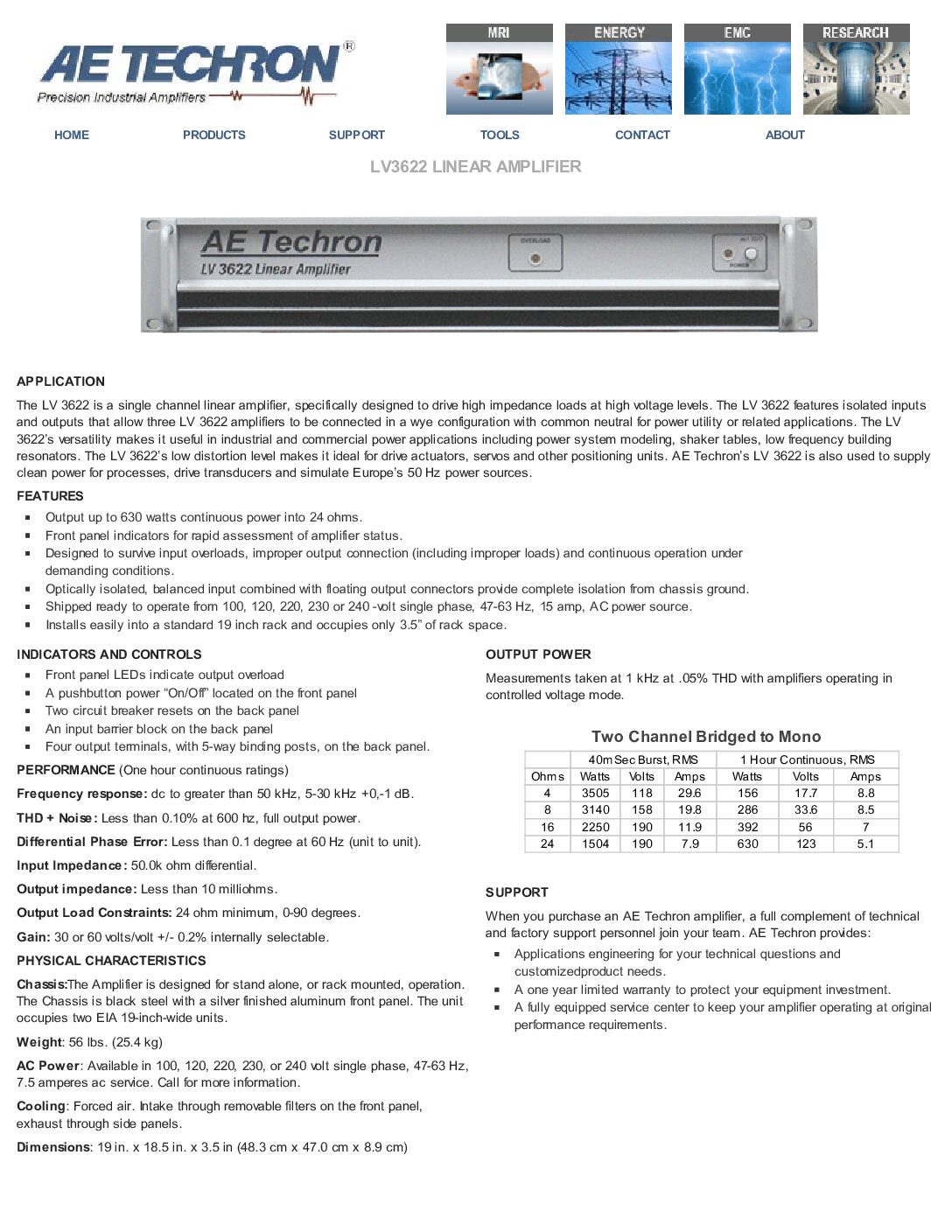 LV3622 Datasheet