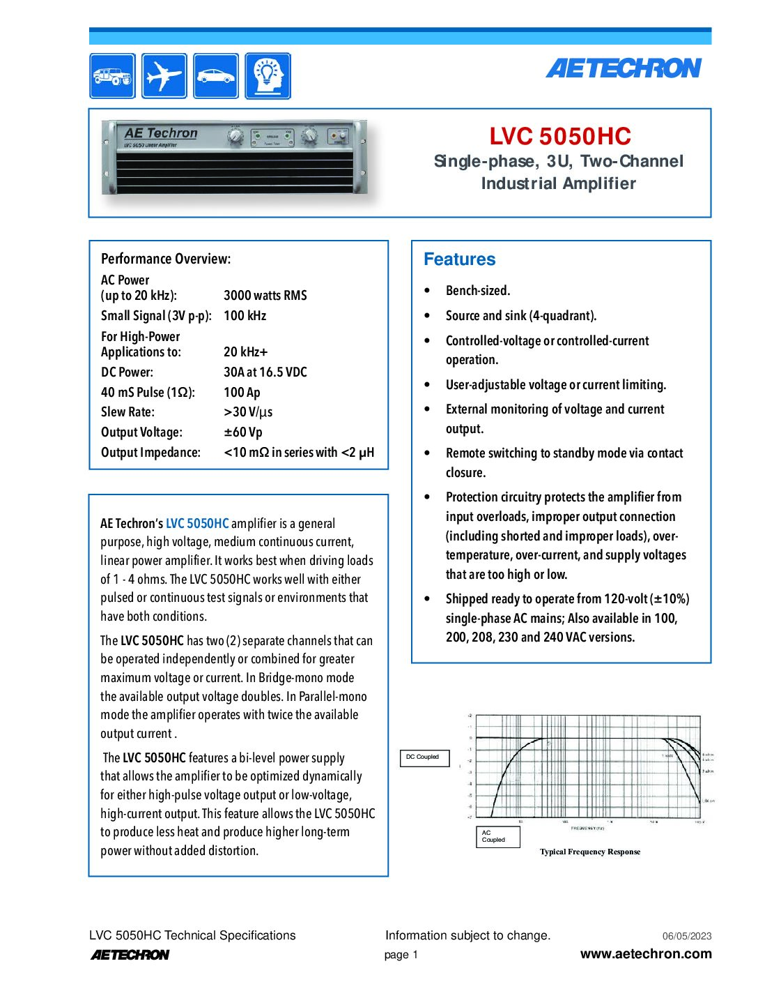 LVC 5050HC Datasheet