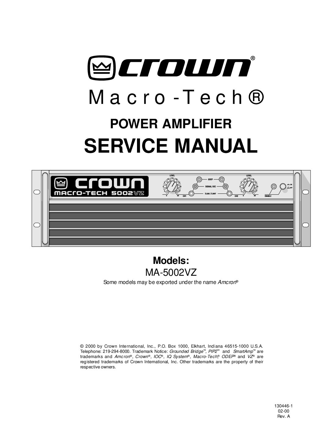 LVC 5050RLY Service Manual