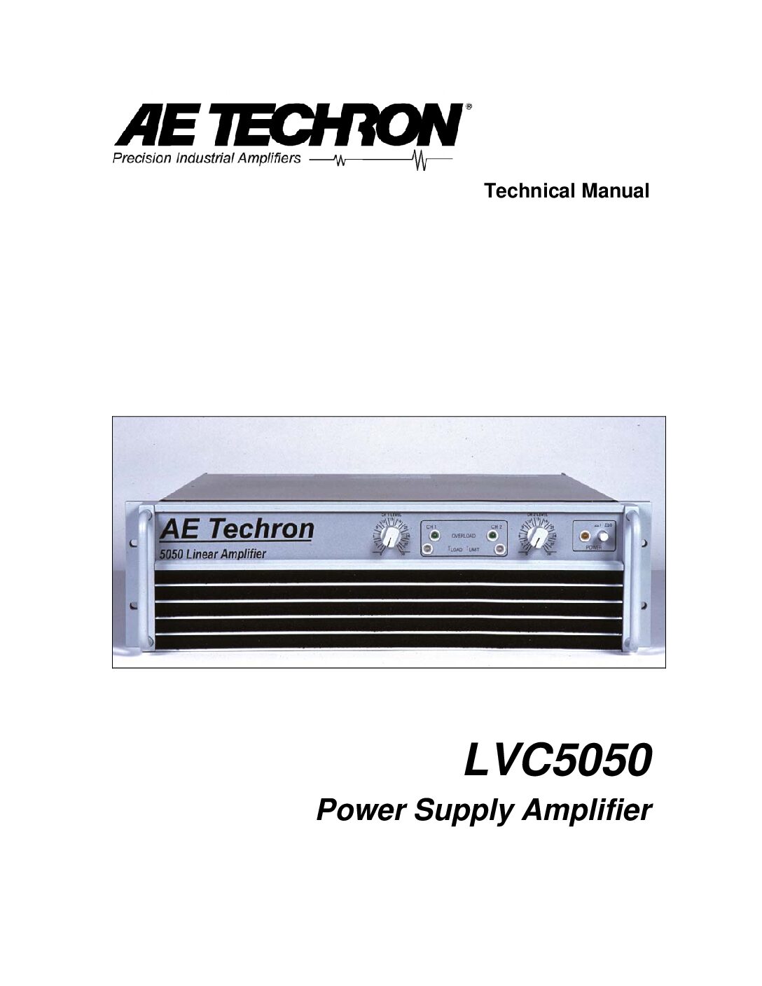 LVC 5050 Op Manual