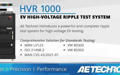 AE Techron Unveils a Powerful New EV Automotive Test System