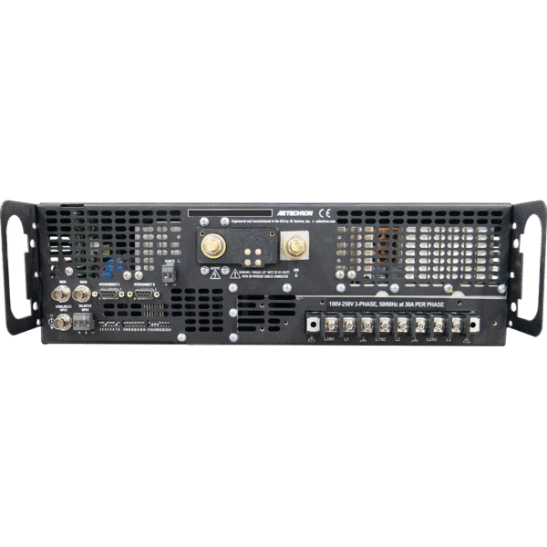 8610 Switch-Mode Amplifier - Back View